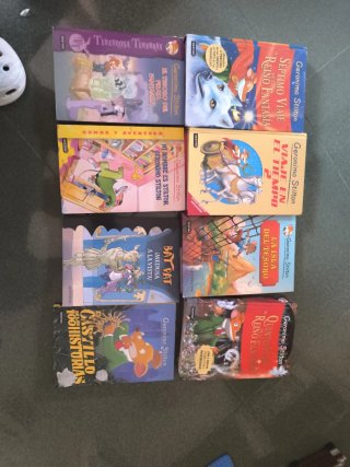 Colección de libros Gerónimo Stilton