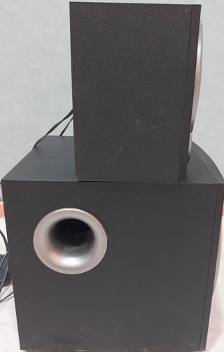 Altavoces Vivanco 2.1 Negro/Plata