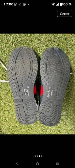 Zapatillas Pepe Jeans London Azul/Rojo