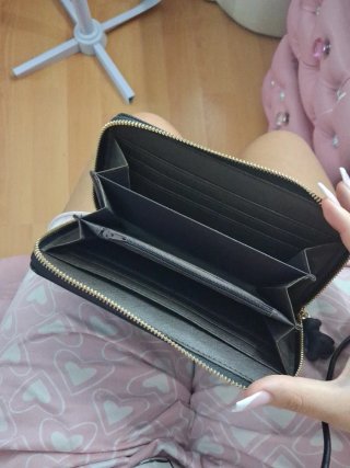 Cartera Tous Negra con Llavero Tous