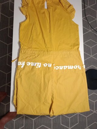 Mono amarillo talla S/M