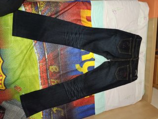 Pantalones de cuadros grises