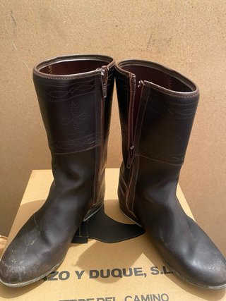 Botas camperas niño LAZO Y DUQUE negras