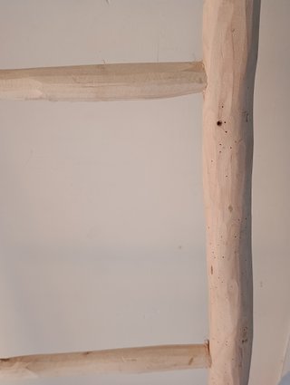8-Toallero escalera rústica madera artesanal