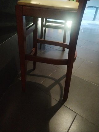 7 Banquetas de madera El precio es por banqueta