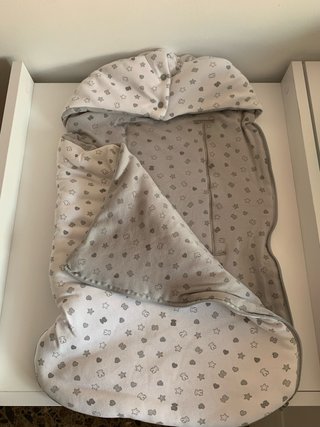 Saco bebé Tous blanco para silla de paseo