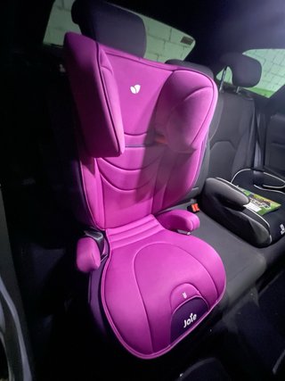 Silla coche Joie rosa isofix