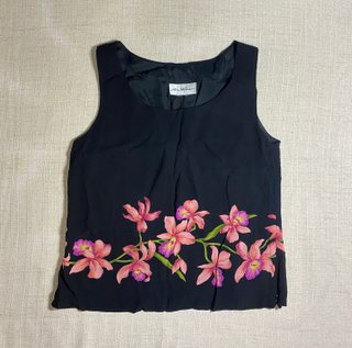 Conjunto 2 piezas Lori Weidner negro | Top y falda