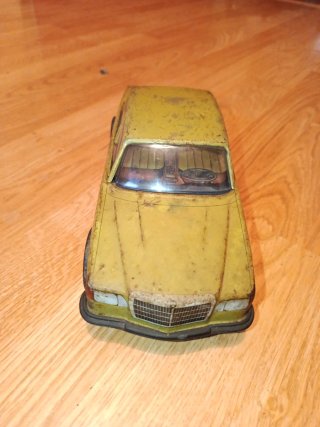 Coche Mercedes de juguete antiguo años 70