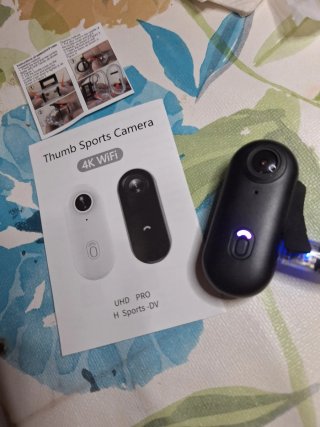 Cámara Deportiva 4K WiFi H.265 con tarjeta 64Gb