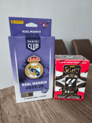 Panini Club Real Madrid + Value Box Select LaLiga