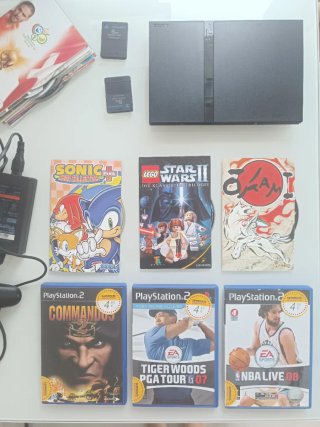 Consola Sony PlayStation 2 + 15 Juegos