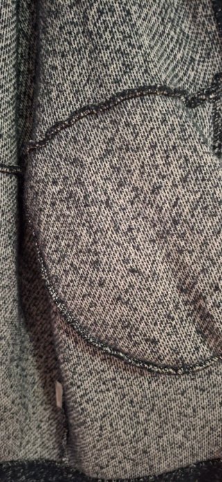 Abrigo fino Zara gris