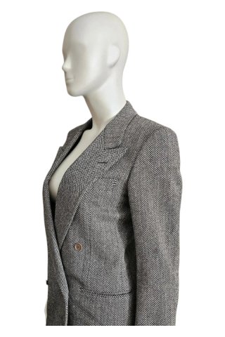 Blazer Doppio Petto Hilton Tweed Spinato