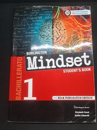 Libro Mindset 1 Bachillerato. Students's book