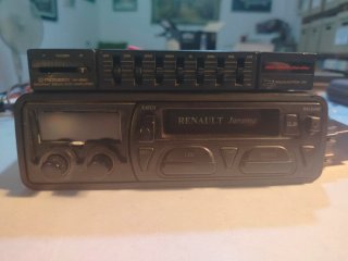 Ecualizador Pioneer BP650 y Radio cassette Renault