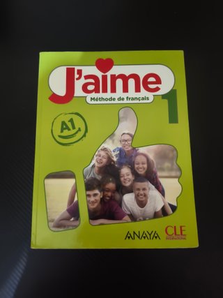 Libro de francés de 1Eso.