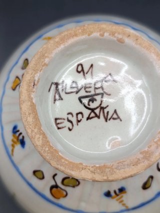 Jarra cerámica Talavera Ruiz de Luna