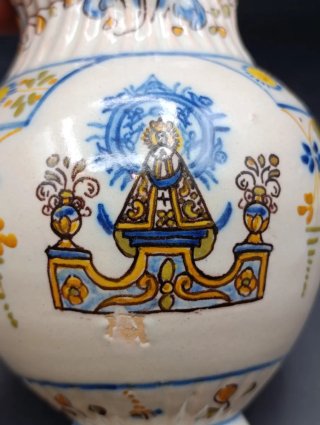 Jarra cerámica Talavera Ruiz de Luna