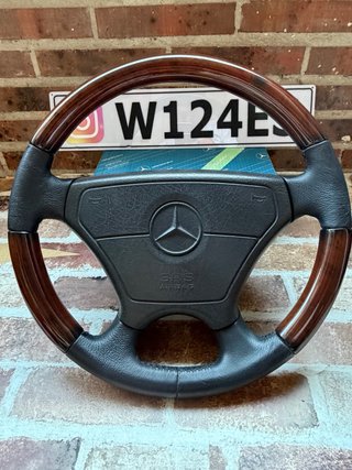 Volante Mercedes W124 Sportline Madera