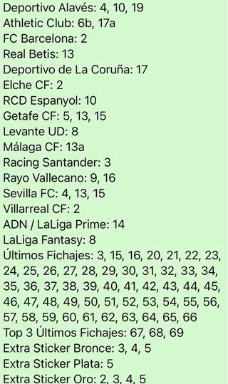 Liga Este Panini 26/27 Cromos cambio
