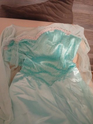Disfraz Elsa Frozen Disney Talla M (7-8 años)