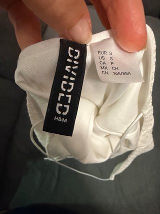 Vestido corto blanco verano