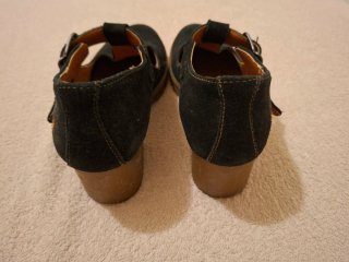 Sandalias ART tacón negras talla 38