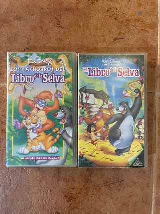 Colección El Libro de la Selva VHS Disney