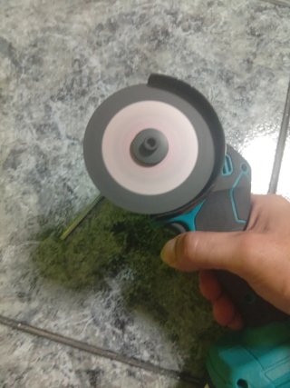 Mini amoladora angular radial