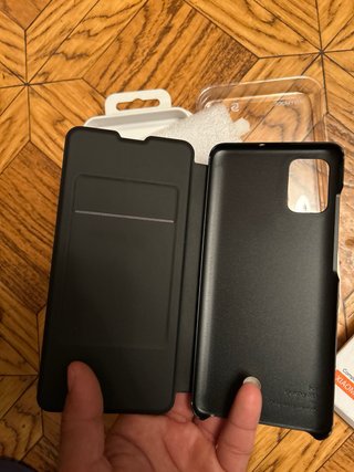 Funda libro ANYMODE Galaxy A51 Negra