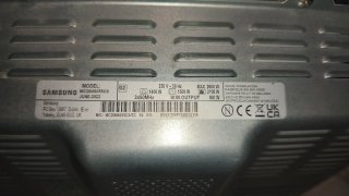 Microondas Samsung (necesita reparación)