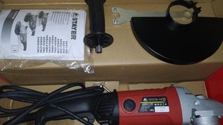Amoladora Stayer + disco NortonAmoladora + disco N