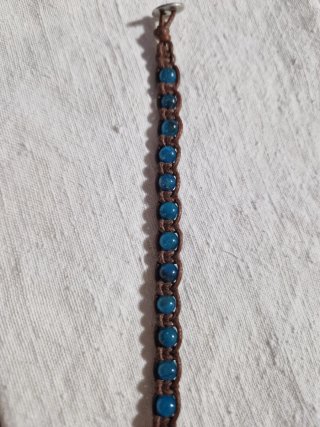 Braccialetto Tibetano Pietre Dure Fatto a Mano