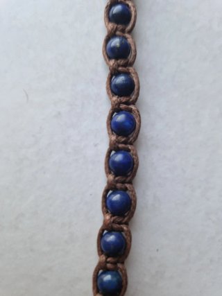 Braccialetto Tibetano Pietre Dure Fatto a Mano