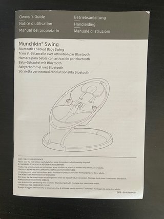 Hamaca Bebé Munchkin Balanceo