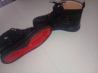 Scarpe Louboutin Uomo Nere Borchie