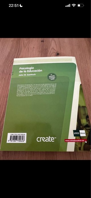 Libro Psicología de la Educación UNED