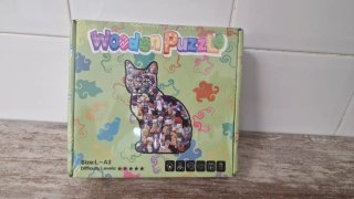 Puzzle Madera Gato A3 Nuevo
