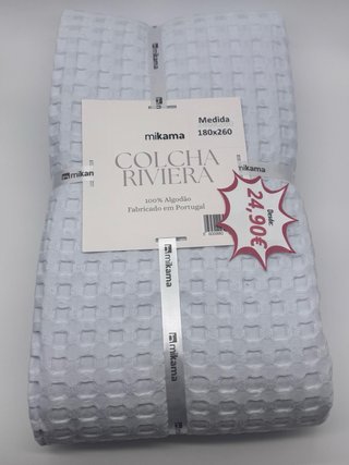 Colcha 100% algodón de Portugal