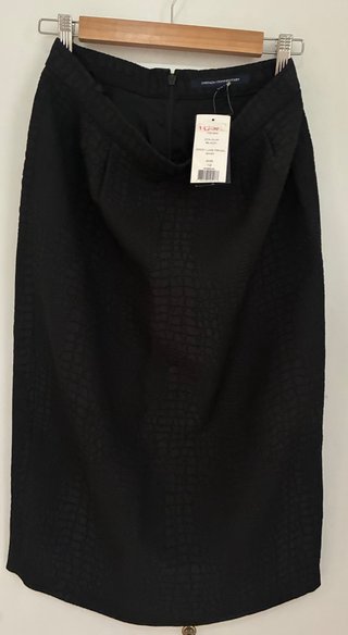 Falda Lápiz Texturizada French Connection Talla L