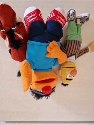 Peluche Epi y Blas