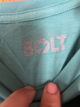 Camiseta Lightning Bolt Rayo Verde y Turquesa