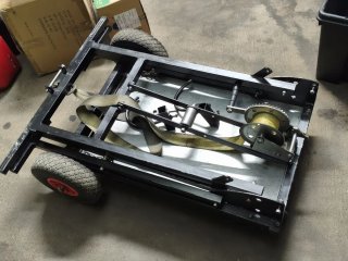 Carrito remolque kart polea