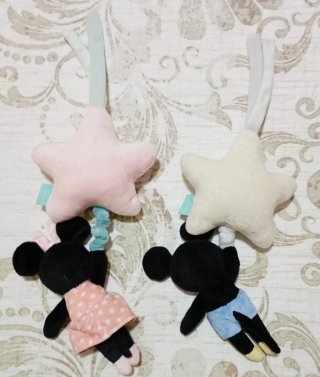 Móvil Musical Mickey y Minnie Estrella