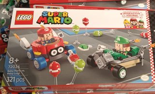 LEGO Super Mario 72034 Baby Mario vs. Baby Luigi