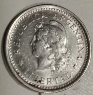 1 Peso Argentino 1959 Moneda Antigua
