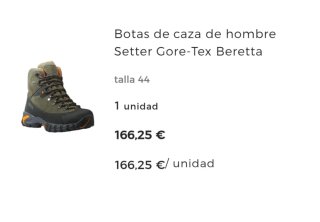 Botas Beretta Setter Gore-Tex Talla 42