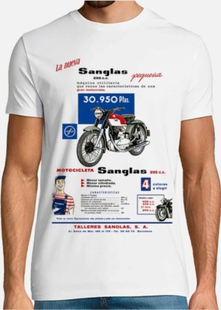 Camiseta Sanglas La Nueva 295 c.c.