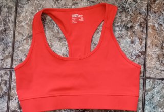 Top deportivo Rojo talla L